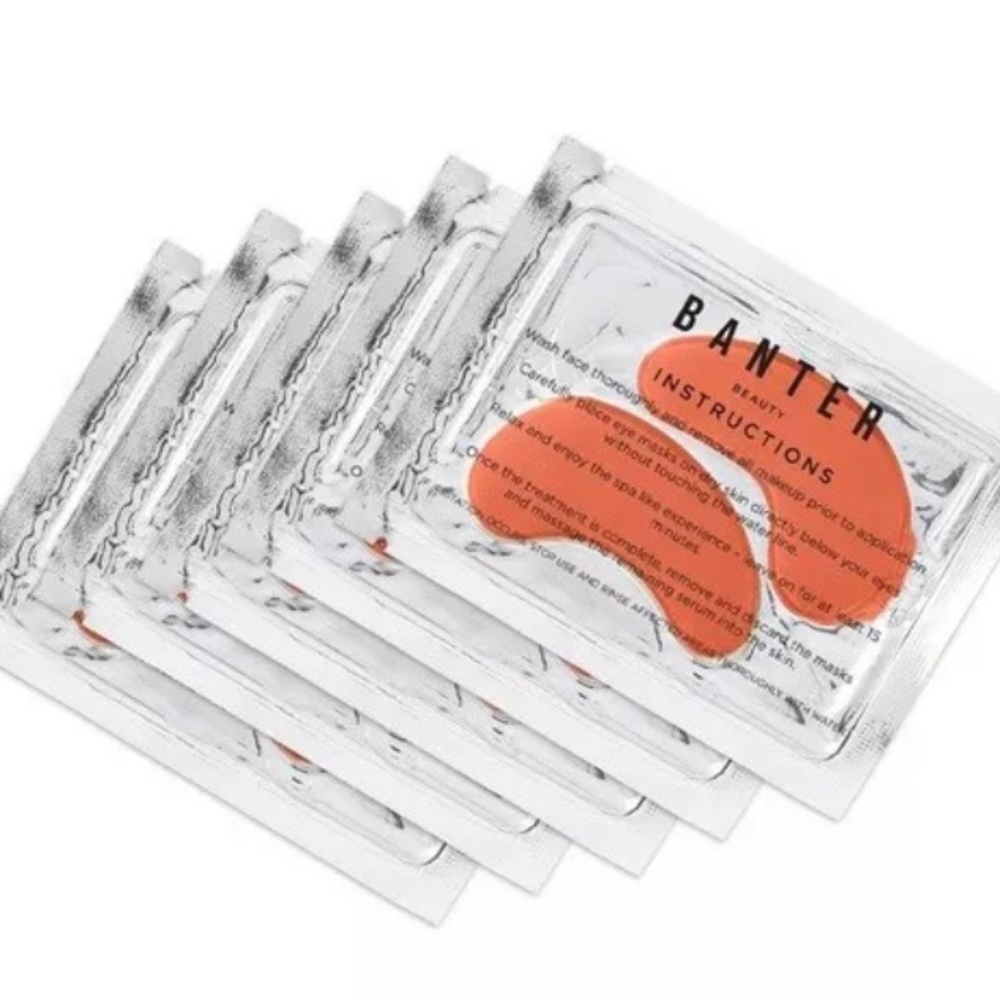 BANTER BEAUTY BNIB Set of 5 under eye masks